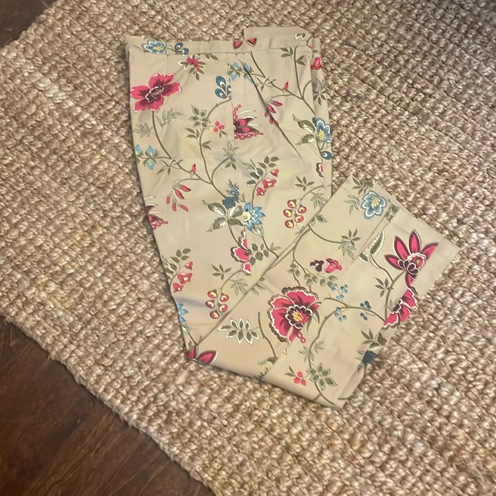 High waisted fun print women’s slacks